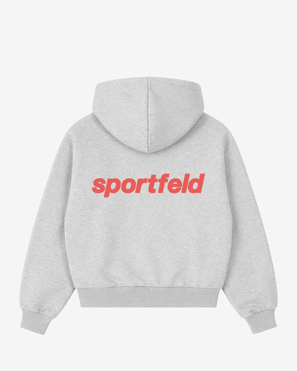 Sportfeld Coach Hoodie - Heather Grey