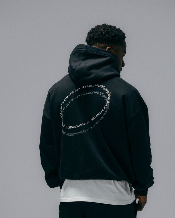Sportfeld Circle Hoodie - Black