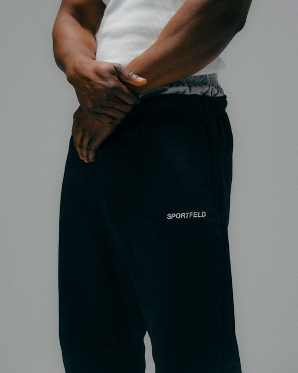 Sportfeld Trackpants - Black