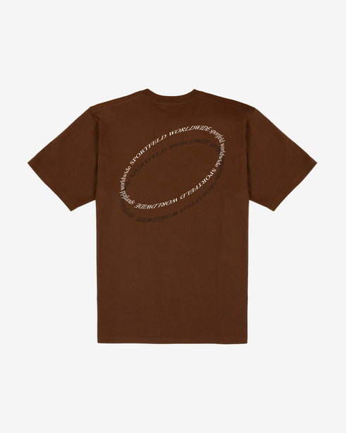 Sportfeld Circle T-Shirt - Brown