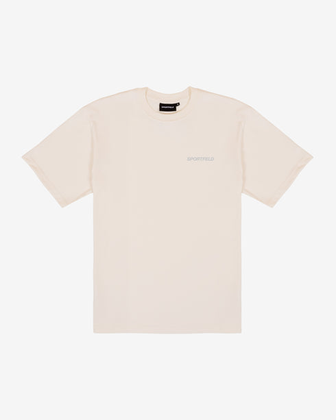 Sportfeld Circle T-Shirt - Beige