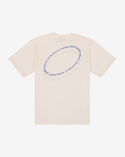 Sportfeld Circle T-Shirt - Beige
