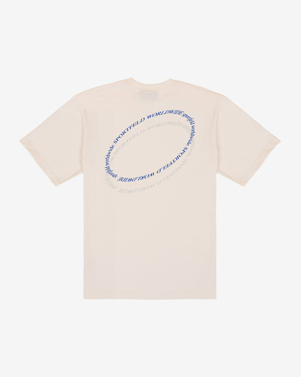 Sportfeld Circle T-Shirt - Beige